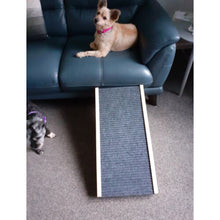 (100*40*30/40/50/60cm) Dog Stairs Ramp Folding Adjustable High Upgrade Anti Slip Carpet Newest