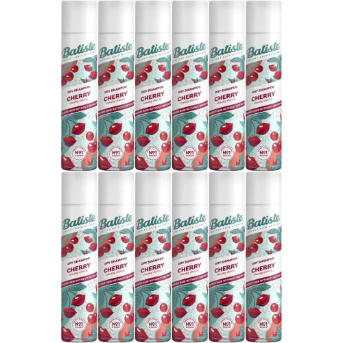 12 x Batiste Dry Shampoo - Cherry, 200ml