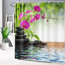 (120x180cm) Polyester Shower Curtain Waterproof Bath Curtain Washable Bathroom Curtains