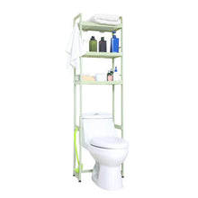 1/2/3 Tier Over Toilet Storage Rack Bathroom Space Saver Towel PP Home Organizer