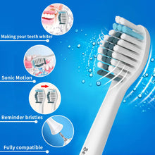 16 Pack Brush Heads Compatible with Philips Sonicare Electric Toothbrush, 8pcs Precision Clean and 8pcs Whitening Clean Brush Heads