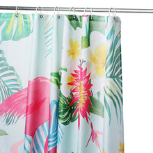 180x180cm 4pc Colorful Flamingo Shower Curtain Non-Slip Rug Lid Toilet Cover Bath Mat Mildewproof Waterproof bathroom rugs Set