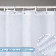 (180x180cm) Gradient Shower Curtain Light Blue Shower Curtains Polyester Waterproof Washable