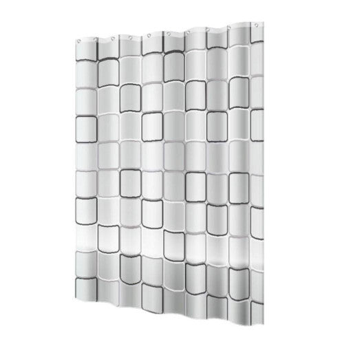 (180x200cm) 3D Waterproof Bathroom Shower Curtain Mildew Proof Peva Bath Curtain Shower Curtains Environmental Toilet Door Curtain