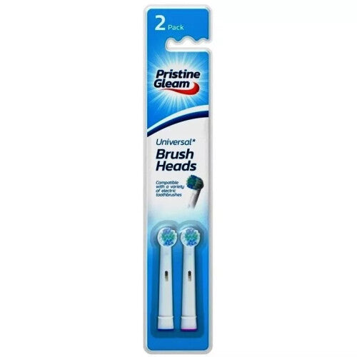 ((2 Heads) Pack 1) Replacement Electric Toothbrush Heads for Oral B