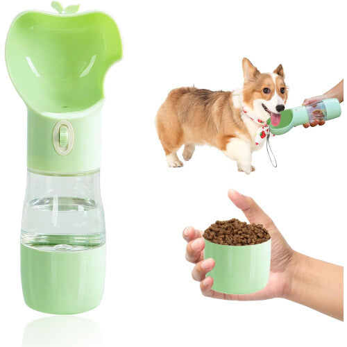 2-in-1 water feeder leak proof portable pet supplies