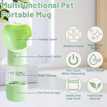 2-in-1 water feeder leak proof portable pet supplies