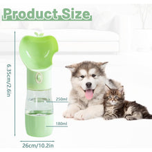 2-in-1 water feeder leak proof portable pet supplies