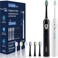 2 Pack Electric Toothbrush, Sonic 48,000VPM Rechargeable Toothbrush