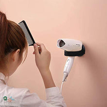 2 pcs Wall-mounted Hair dryer holder, Hair dryer stand, Hair care tool Wall bracket