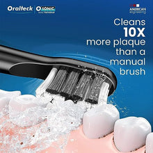 2 x Black Osonic Electric Replacement Brush Heads with Soft Bristles Ideal for Adults and Children Recommended by Dentists Worldwide