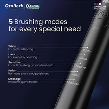 2 x Black Osonic Electric Replacement Brush Heads with Soft Bristles Ideal for Adults and Children Recommended by Dentists Worldwide