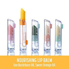 '- 2 x Nourishing Lip Balms with Sea Buckthorn Oil and Sweet Orange Oil - Protector and Antioxidant - Lip Regeneration - Transparent Balm FOR MEN AND