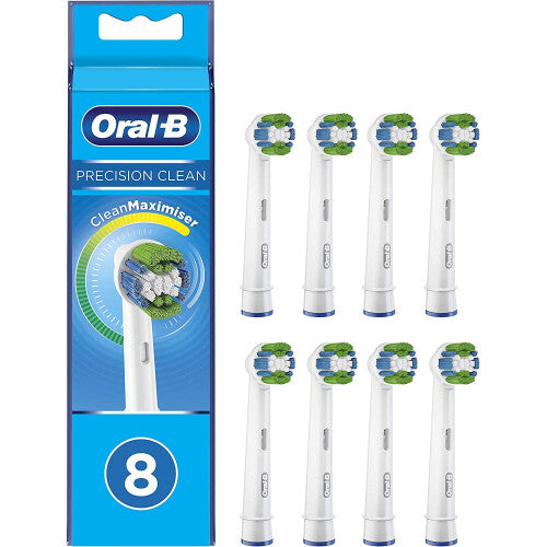 2 X Oral B Precision Clean Replacement Toothbrush Head - 4pk