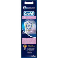 2 x Oral B Sensi Clean Electric Toothbrush Replacement Heads Pack of 2 EB60B2