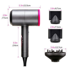 2000W Professional Hair Dryer Strong Wind Salon Dryer Hot &Cold Dry Hair Negative Ionic Hammer Blower Electric Hair Dryer