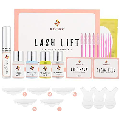 2022 Updated Lash Lift Kit Eyelash Perm Kit,Professional Eyelash perming kit,Lash Lifts,Lash Curling,Suitable For Salon (Glue Upgraded Versionï¼