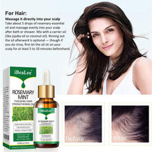 20ml Rosemary Essential Oils Hair Density Essential Oil Anti-Hair Loss Oil for Women Hair Oils for Hair Smooth Anti-frizz