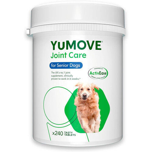 (240) YuMOVE Senior Dog | High Strength Joint Supplement for Older