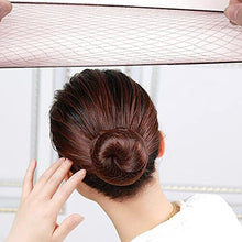 25 Brown Hair Nets, Invisible Hair Nets, Stretch Hair Nets, 50cm