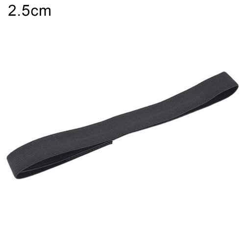 (2.5cm) 2.5/3/3.5/4cm Wig Band Fastener Tape Design Adjustable Black Wig Elastic Head Edges Grip Band for Women