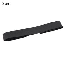 (2.5cm) 2.5/3/3.5/4cm Wig Band Fastener Tape Design Adjustable Black Wig Elastic Head Edges Grip Band for Women