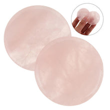 2PCS Eyelash Jade Stones Eyelash Extension Glue Pallet Holder Round Pallet Nail Pallet Eyelash Extensions Tool