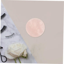 2PCS Eyelash Jade Stones Eyelash Extension Glue Pallet Holder Round Pallet Nail Pallet Eyelash Extensions Tool