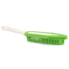 2Pcs Pet Hair Remove Brush, Best Car & Auto Detailing Brush Portable Dogs Cats Hair&Lint Remover Brush (Blue and Green)