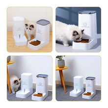 2x 3.8L Automatic Pet Dog Cat Food Drink Dispenser Feeder Water Bowl