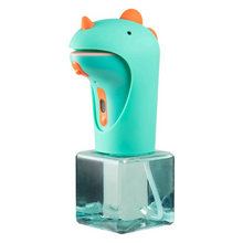 2X Automatic Soap Dispenser Touchless Hand Soap Dispenser for Kids Cute Dinosaur Foam Dispenser for Countertop A