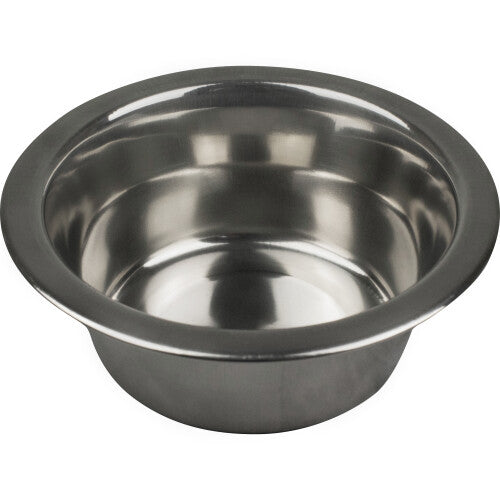 (2x Medium Bowls) CJ's Replacement Bowls For Dog Cat Pet Food Water Feeding Stainless Steel Spare