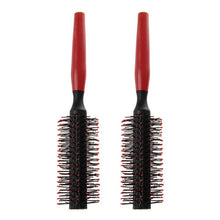 2X Professional Wavy Curly Hair Brush Comb Hair Care Pin Cushion Roll Round Comb