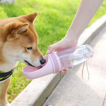 350ml Pet Dog Puppy Cat Water Bottle Drinker Outdoor Travel Feeder Drinking Bowl