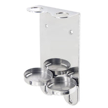 380ml Wall Mounted Double Chrome Silver dispenser bracket Ideal for Prija and Geneva Guild Bottles