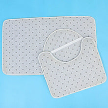 3pcs/Set Starfish Bathroom Non-Slip Pedestal Mat Toilet Lid Cover Rug Bath Decor