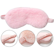 4 Pieces Sleeping Mask, Plush Eye Mask,  Eye Mask