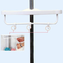 4 Tier Adjustable Telescopic Bathroom Shower Corner Rack Shelf Caddy