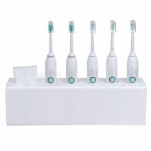 (4 Toothbrush Holder) 1PCS Wall Mounted Electric Toothbrush Holder Toothpaste Holder Bathroom Organizer Detachable Bathroom Storage Caddy