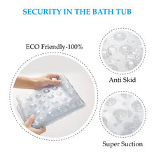 ((40 x 100) cm., CLEAR) Non Slip Anti-Mold Shower Mat Bathroom Rubber Mat