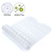 ((40 x 100) cm)_ Long, Crystal) Shower Floor Mats Anti-Bacterial Mildew-Resistant