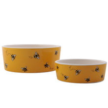 (400ml, 1) Cath Kidston Bee Ceramic Dishwasher Safe Dog Bowls