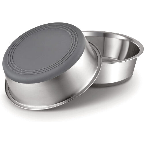 (480ML) Stainless Steel Metal Dog Bowls