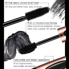 4D Silk Fiber Volume and Length Waterproof Eyelash Mascara