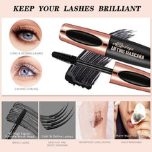 4D Silk Fiber Volume and Length Waterproof Eyelash Mascara