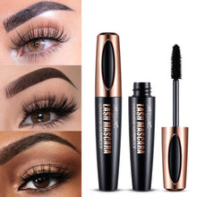 4D Silk Fiber Volume and Length Waterproof Eyelash Mascara