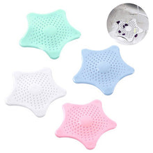 4pcs Hair Catcher Durable Silicone Hair Stopper Shower Drain Covers Easy to Install and Clean Suit