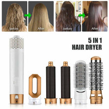 5 In 1 Electric Hair Dryer Blow Curler Set Multifunctional Hot Air Brush