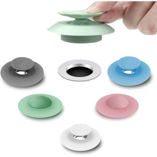 5 Pack Drain Plugs, Universal Kitchen Plugs Sink, Bathtub Plugs, Hair Strainer(Multiple Colors)