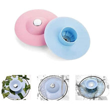 5 Pack Drain Plugs, Universal Kitchen Plugs Sink, Bathtub Plugs, Hair Strainer(Multiple Colors)